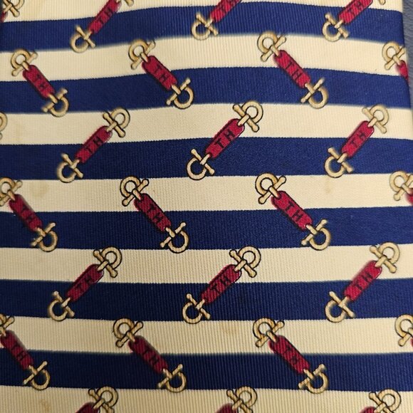 Tommy Hilfiger Vintage Silk Long Necktie - Picture 7 of 7